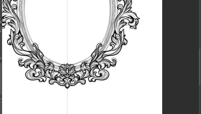 Sketching the character portrait (Noelle).