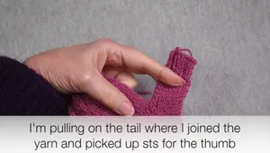 Knit Fingerless Mitts Without a Pattern: A Custom Fit Guide