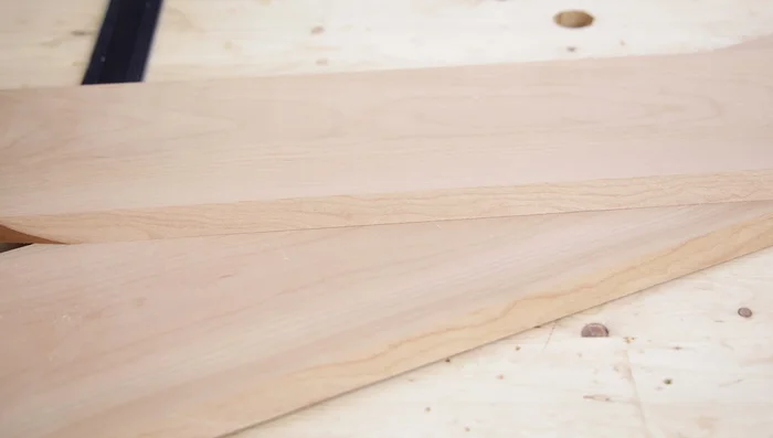 Cut a dado (groove) at the bottom of all four pieces to insert the bottom.