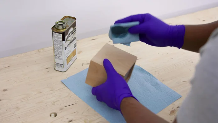 Finish with Danish oil.