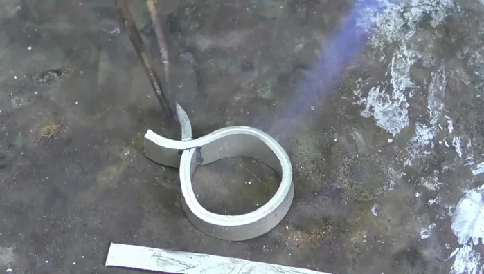 Adjust the angle if needed by reheating and repositioning.