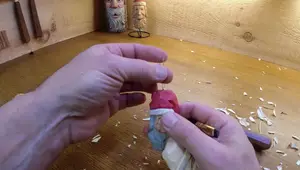 Knife-Only Santa Ornament Carving: A Beginner's Guide