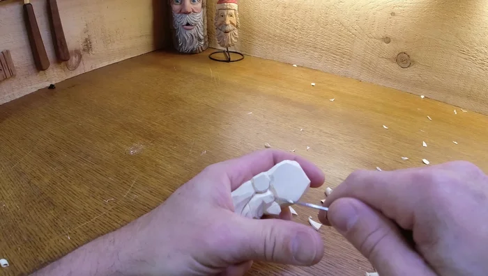 Add finishing touches: Add a mustache and final details, such as little facets and shadows.