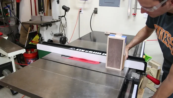 Sand and Refine: Sand the box and lid to 220 grit. Clean up any burning from the lid cut.