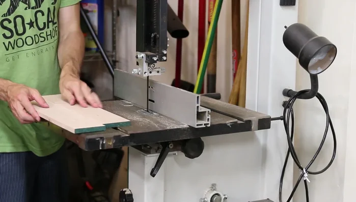 Prepare the Wood: Resaw curly Maple to 3/8" thick for the box sides and figured Walnut to 1/4" thick for the top and bottom panels. Bookmatch the Walnut for an aesthetic effect.