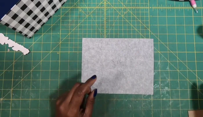 Attach the Lid: Glue the lid to the top of the purse body.