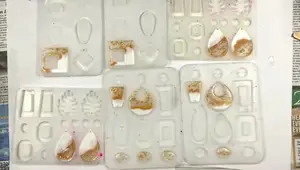 Stunning Resin Earrings: From Coaster Inspiration to Dazzling Jewelry!