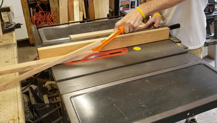 Installing drawer runners.