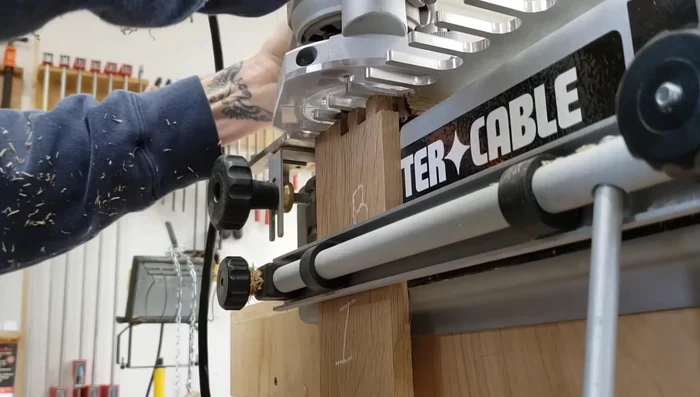 Preparing and assembling drawers.