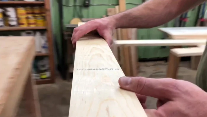 Cut the half-laps on the boards.