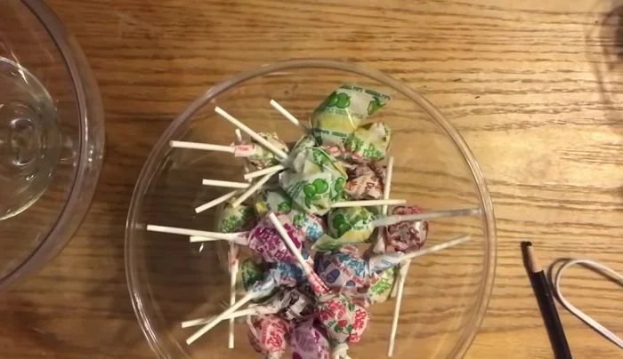 Fill with candy or other desired items.