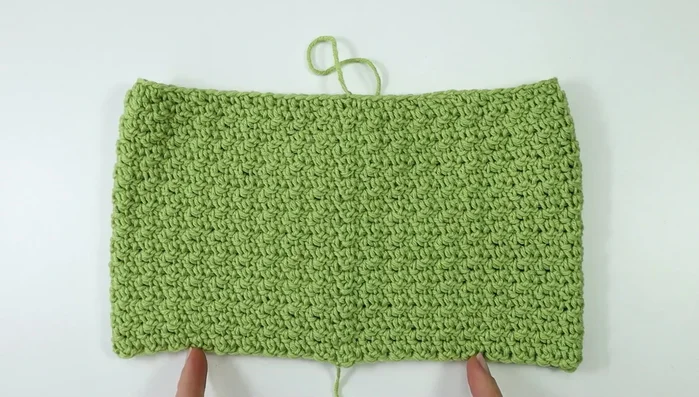 Sew the crotch pieces together using the mattress stitch.