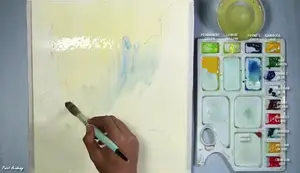 Mastering Watercolor Cityscapes: A Rainy Day Scene Tutorial