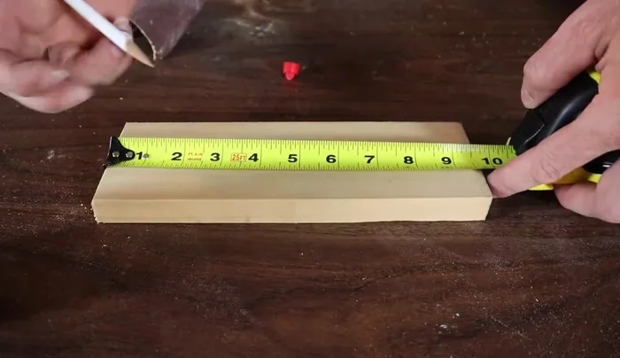 Sand the edges for a smooth finish.