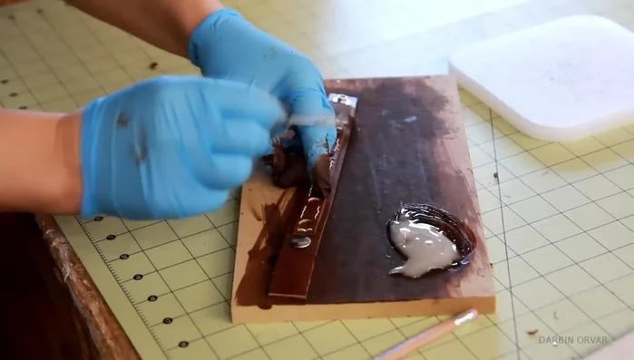 Glue magnets in place using epoxy.