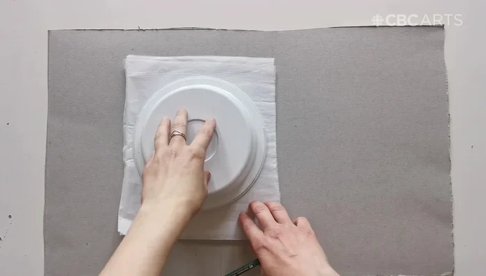 Cut out the flower shape.