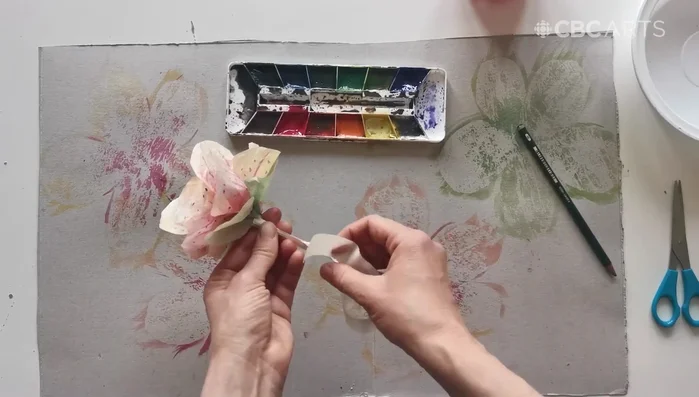 Attach a twist tie to the stem for flexibility.