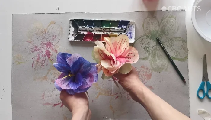 Repeat steps to create multiple flowers.