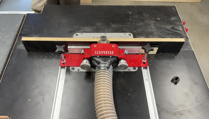 Cut bottoms to length using a level as a stop block.