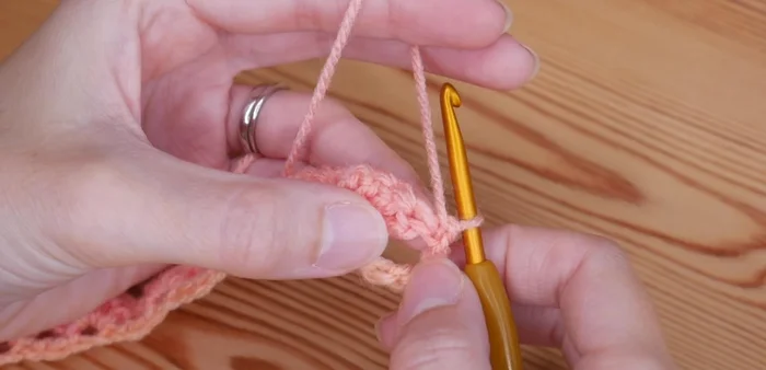 Repeat steps 6 and 7 until your blanket is the desired size.