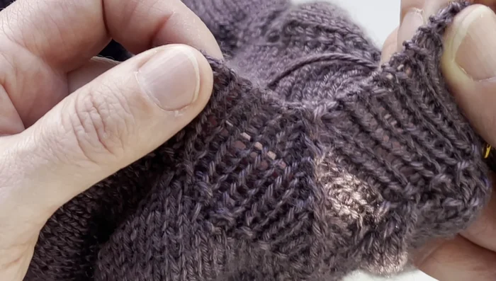 Weave in the ends for a clean finish.