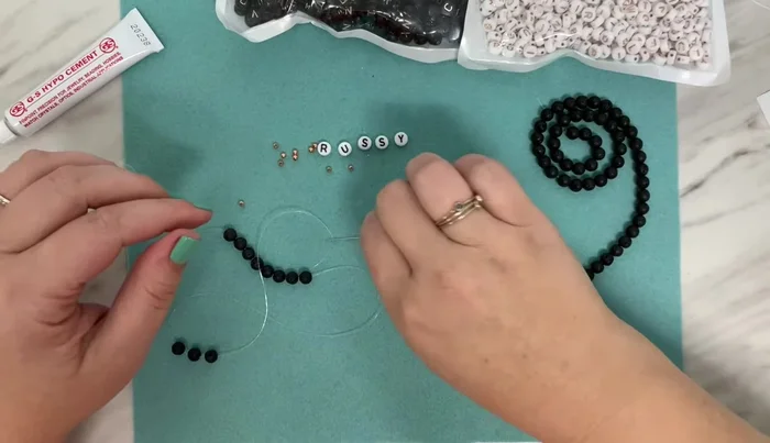 Add Spacer Beads: Incorporate spacer beads according to your design preference.