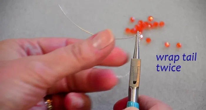 Cut off the excess wire.