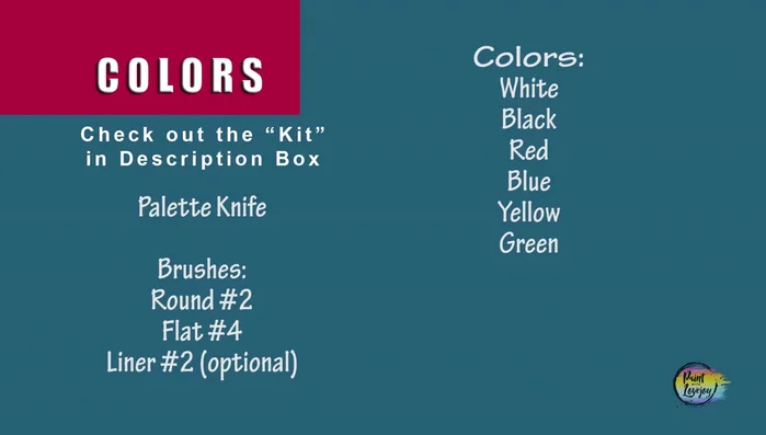Prepare your supplies and transfer your traceable to your canvas surface. Take progress photos.
