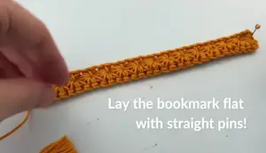 Easy Crochet Bookmark Tutorial: Star Stitch Delight