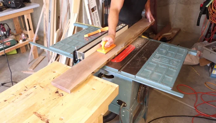 Mark 45-degree angles on all four corners.