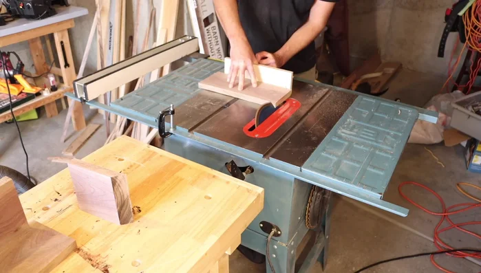 Mark 45-degree angles on all four corners.