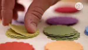 DIY Sewn Paper Garlands: A Festive Party Decoration
