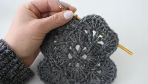 One-Color Crochet Shell Blanket Tutorial: Easy Step-by-Step Guide