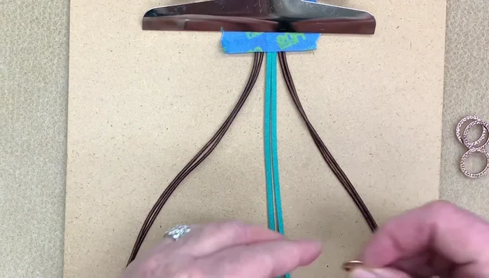 Repeat steps 2 and 3 with progressively larger rings, ensuring a tight, flat braid each time.