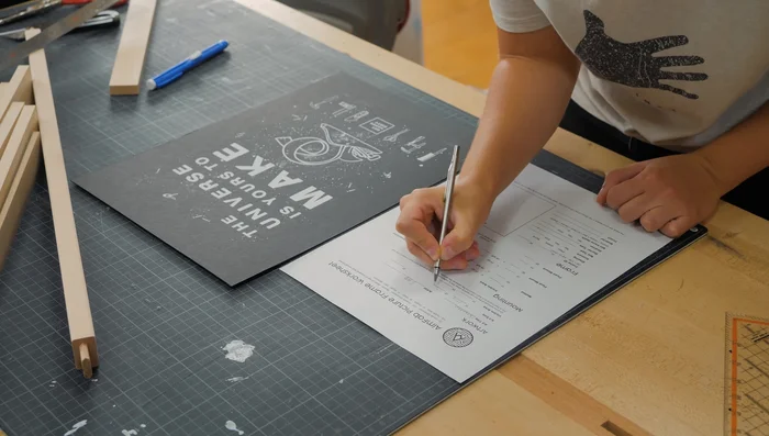 Measure artwork and choose frame type.