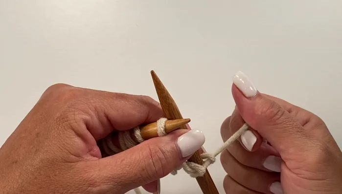 Rows 4-5: Knit across all stitches.