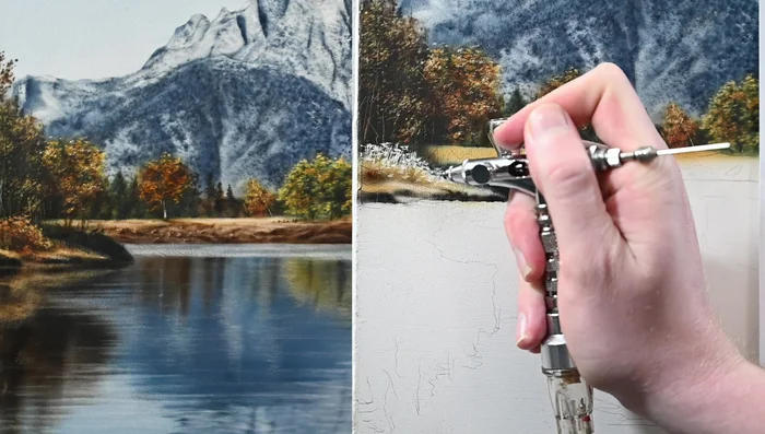 Glaze sepia lightly over the bush to further refine highlights and shadows.