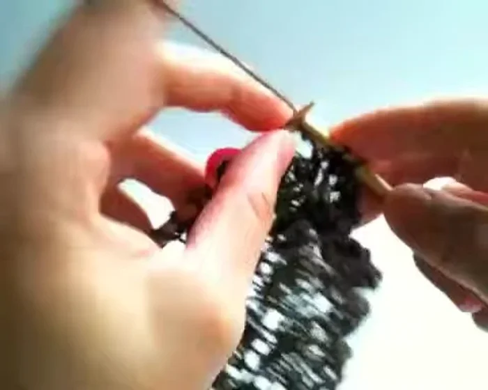 Slide the first stitch purlwise.