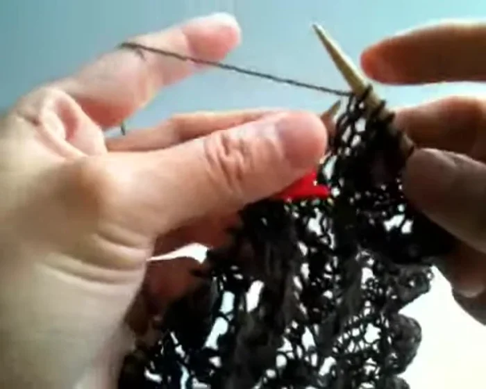 Slide the first stitch purlwise.