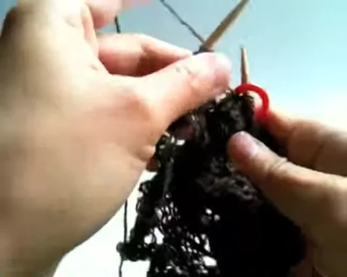 Slide the first stitch purlwise.