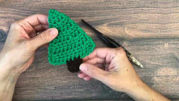 Place two half double crochets in the next stitch.