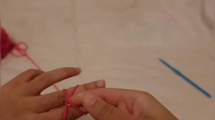 Repeat the increase row (double crochet into each stitch twice) and single crochet row until desired ear size is reached. 