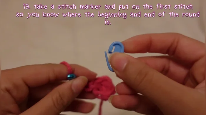 Repeat the increase row (double crochet into each stitch twice) and single crochet row until desired ear size is reached. 