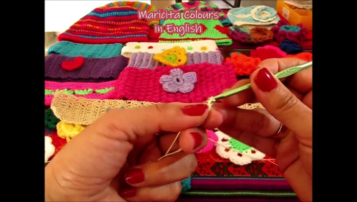 Chain 12 + 3 chains. This will form the foundation chain for the headband. 