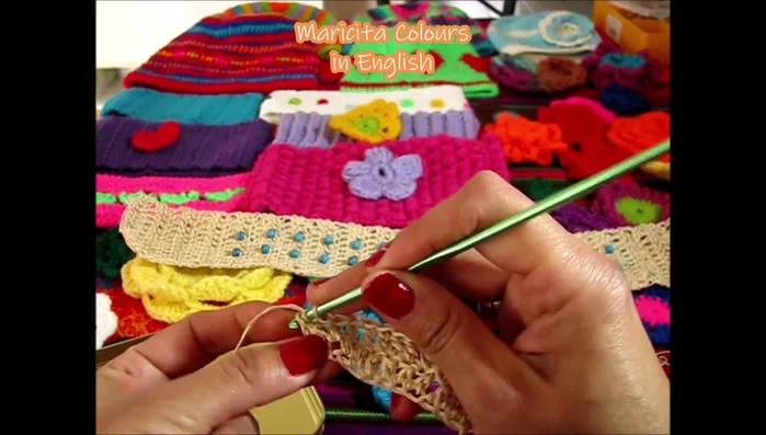 Bead placement pattern: Follow a pattern, adding beads at regular intervals (refer to the provided table in the video).