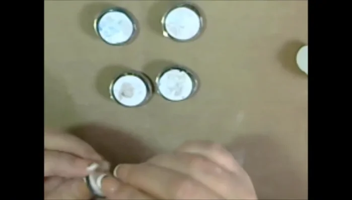 Optional: Apply clear nail polish to the front of the glass for a smoother, more polished finish.