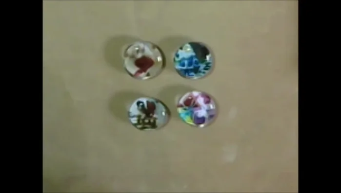 Optional: Apply clear nail polish to the front of the glass for a smoother, more polished finish.