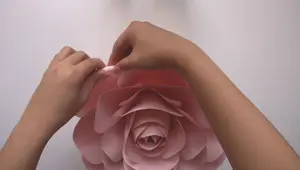 DIY Giant Paper Flower: Easy Tutorial for Stunning Decor