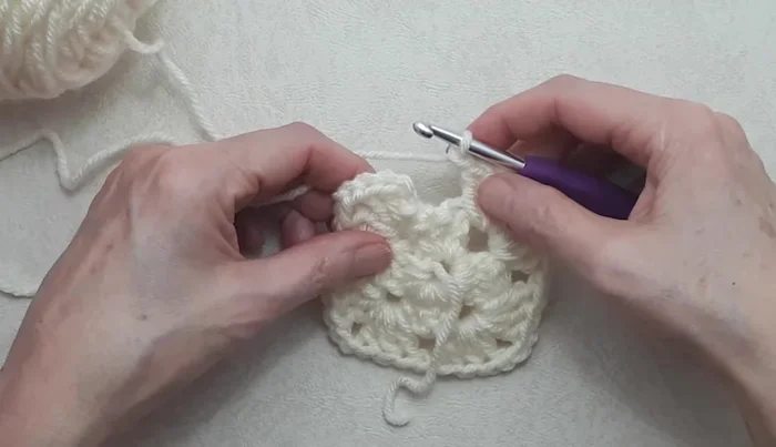 Slip stitch to join, skipping the beginning chain 2.