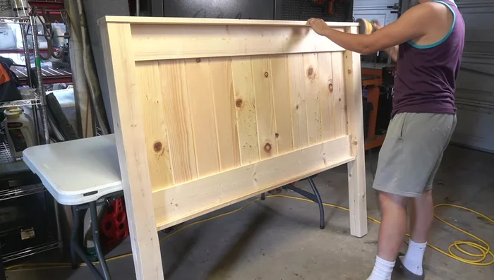 Seal the headboard with a few coats of polyurethane (optional).